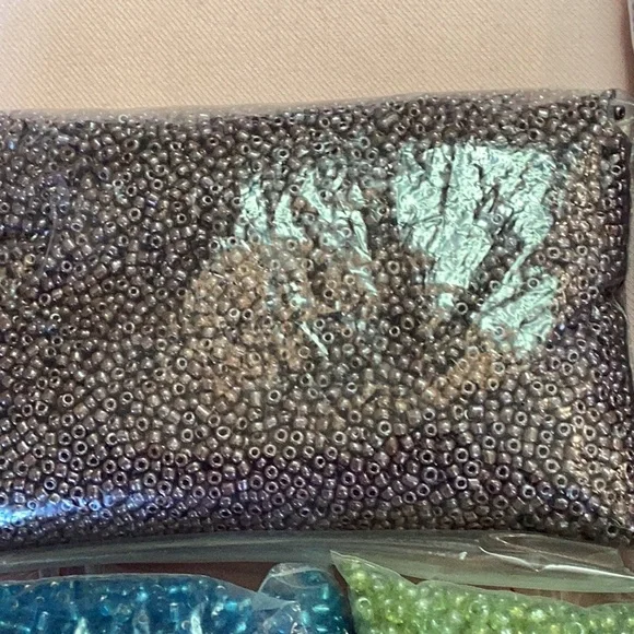 Lot #90 Jewelry Making Seed Beads Galore - Picture 2 of 5